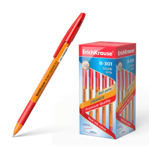 ERICHKRAUSE BALLPOINT PEN R-301 ORANGE STICK&GRIP 0.7 RED 43189 Office Stationery & Supplies Limassol Cyprus Office Supplies in Cyprus: Best Selection Online Stationery Supplies. Order Online Today For Fast Delivery. New Business Accounts Welcome