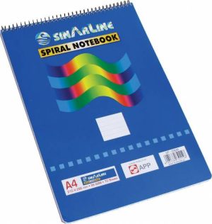 SINARLINE SPIRAL NOTEBOOK A4 70SH. SP03846 Office Stationery & Supplies Limassol Cyprus Office Supplies in Cyprus: Best Selection Online Stationery Supplies. Order Online Today For Fast Delivery. New Business Accounts Welcome