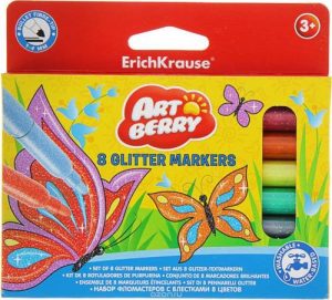 ERICHKRAUSE ARTBERRY FIBRE-TIP PENS GLITTER EASY WASHABLE (8 COLORS) 39020 Office Stationery & Supplies Limassol Cyprus Office Supplies in Cyprus: Best Selection Online Stationery Supplies. Order Online Today For Fast Delivery. New Business Accounts Welcome