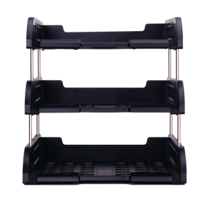 DELI PVC TRAY 3-TIER BLACK  DL-9217-B Office Stationery & Supplies Limassol Cyprus Office Supplies in Cyprus: Best Selection Online Stationery Supplies. Order Online Today For Fast Delivery. New Business Accounts Welcome