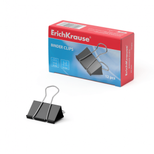 ERICHKRAUSE BINDER CLIPS 19mm (12pcs) 25086 Office Stationery & Supplies Limassol Cyprus Office Supplies in Cyprus: Best Selection Online Stationery Supplies. Order Online Today For Fast Delivery. New Business Accounts Welcome