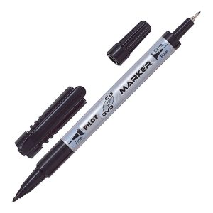 PILOT MARKER TWIN FOR CD  BLACK SCA-TMCD-B Office Stationery & Supplies Limassol Cyprus Office Supplies in Cyprus: Best Selection Online Stationery Supplies. Order Online Today For Fast Delivery. New Business Accounts Welcome