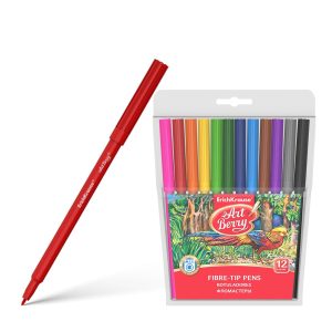 ERICHKRAUSE ARTBERRY FIBRE-TIP PENS SUPER WASHABLE (12 COLORS) 33050 Office Stationery & Supplies Limassol Cyprus Office Supplies in Cyprus: Best Selection Online Stationery Supplies. Order Online Today For Fast Delivery. New Business Accounts Welcome