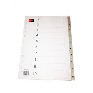 B/R PVC DIVIDER A4 5-TABS COLOUR BR00048 Office Stationery & Supplies Limassol Cyprus Office Supplies in Cyprus: Best Selection Online Stationery Supplies. Order Online Today For Fast Delivery. New Business Accounts Welcome