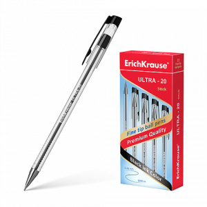 ERICHKRAUSE BALLPOINT PEN ULTRA-20 BLACK 13876 Office Stationery & Supplies Limassol Cyprus Office Supplies in Cyprus: Best Selection Online Stationery Supplies. Order Online Today For Fast Delivery. New Business Accounts Welcome