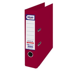 SKAG PREMIUM BOX FILE A4 PVC 8CM MAROON 8/32 Office Stationery & Supplies Limassol Cyprus Office Supplies in Cyprus: Best Selection Online Stationery Supplies. Order Online Today For Fast Delivery. New Business Accounts Welcome