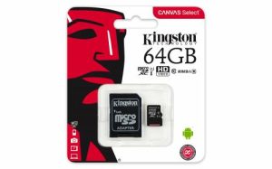 KINGSTON mSDHC CL10 64GB CANVAS SELE SDCS/64GB Office Stationery & Supplies Limassol Cyprus Office Supplies in Cyprus: Best Selection Online Stationery Supplies. Order Online Today For Fast Delivery. New Business Accounts Welcome