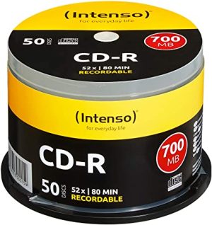 INTENSO CD-R CAKE BOX 50 80MIN 52X PRINTABLE Office Stationery & Supplies Limassol Cyprus Office Supplies in Cyprus: Best Selection Online Stationery Supplies. Order Online Today For Fast Delivery. New Business Accounts Welcome