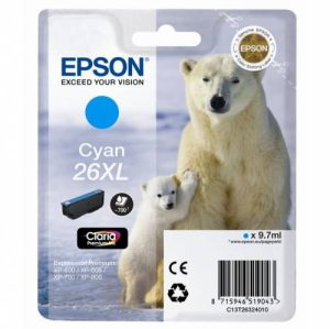 EPSON INK CARTRIDGE 26XL CYAN Office Stationery & Supplies Limassol Cyprus Office Supplies in Cyprus: Best Selection Online Stationery Supplies. Order Online Today For Fast Delivery. New Business Accounts Welcome