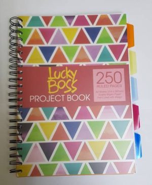 LUCKY BOSS SPIRAL PROJECT BOOK A4 5-SUBJECT LB002 (250 SHEETS) Office Stationery & Supplies Limassol Cyprus Office Supplies in Cyprus: Best Selection Online Stationery Supplies. Order Online Today For Fast Delivery. New Business Accounts Welcome