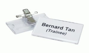 BINDERMAX NAME BADGE PVC NB-01 (EACH) Office Stationery & Supplies Limassol Cyprus Office Supplies in Cyprus: Best Selection Online Stationery Supplies. Order Online Today For Fast Delivery. New Business Accounts Welcome