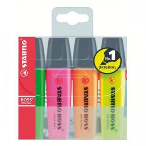 STABILO BOSS HI-LITE (4PCS) 70/4 Office Stationery & Supplies Limassol Cyprus Office Supplies in Cyprus: Best Selection Online Stationery Supplies. Order Online Today For Fast Delivery. New Business Accounts Welcome