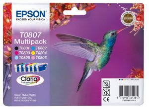 EPSON INK MULTIPACK 6 COL. T0807 Office Stationery & Supplies Limassol Cyprus Office Supplies in Cyprus: Best Selection Online Stationery Supplies. Order Online Today For Fast Delivery. New Business Accounts Welcome