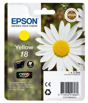 EPSON INK CARTRIDGE 18 YELLOW Office Stationery & Supplies Limassol Cyprus Office Supplies in Cyprus: Best Selection Online Stationery Supplies. Order Online Today For Fast Delivery. New Business Accounts Welcome