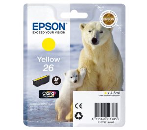 EPSON INK CARTRIDGE 26 YELLOW Office Stationery & Supplies Limassol Cyprus Office Supplies in Cyprus: Best Selection Online Stationery Supplies. Order Online Today For Fast Delivery. New Business Accounts Welcome