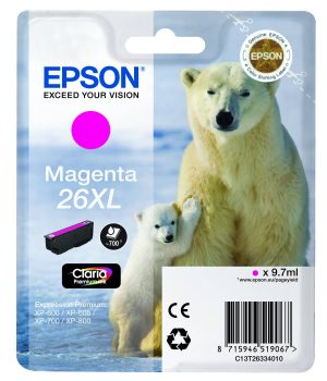 EPSON INK CARTRIDGE 26XL MAGENTA Office Stationery & Supplies Limassol Cyprus Office Supplies in Cyprus: Best Selection Online Stationery Supplies. Order Online Today For Fast Delivery. New Business Accounts Welcome