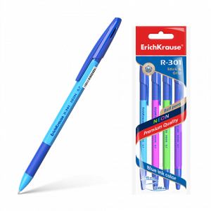 ERICHKRAUSE BALLPOINT PEN R-301 NEON STICK&GRIP 0.7 BLUE 42023 Office Stationery & Supplies Limassol Cyprus Office Supplies in Cyprus: Best Selection Online Stationery Supplies. Order Online Today For Fast Delivery. New Business Accounts Welcome