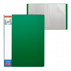 ERICHKRAUSE DISPLAY BOOK + SPINE POCKET CLASSIC 20 POCKETS A4 GREEN 46073 Office Stationery & Supplies Limassol Cyprus Office Supplies in Cyprus: Best Selection Online Stationery Supplies. Order Online Today For Fast Delivery. New Business Accounts Welcome