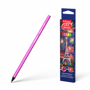 ERICHKRAUSE ARTBERRY HEXAGONAL COLOR PENCILS NEON (6 COLORS) 39424 Office Stationery & Supplies Limassol Cyprus Office Supplies in Cyprus: Best Selection Online Stationery Supplies. Order Online Today For Fast Delivery. New Business Accounts Welcome