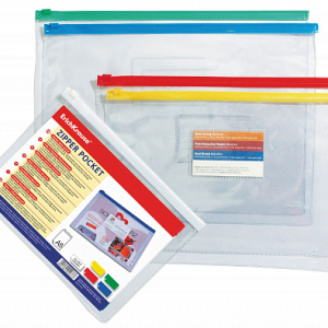 ERICHKRAUSE PVC ZIP POCKET A4 TRANSPARENT 2935 Office Stationery & Supplies Limassol Cyprus Office Supplies in Cyprus: Best Selection Online Stationery Supplies. Order Online Today For Fast Delivery. New Business Accounts Welcome