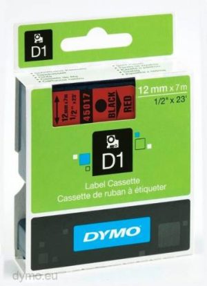 DYMO TAPE 12MM BLACK/RED 45017 Office Stationery & Supplies Limassol Cyprus Office Supplies in Cyprus: Best Selection Online Stationery Supplies. Order Online Today For Fast Delivery. New Business Accounts Welcome