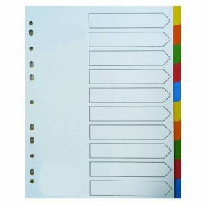 RENO KARTON DIVIDER 10-TABS PF-10C/F-10HN R Office Stationery & Supplies Limassol Cyprus Office Supplies in Cyprus: Best Selection Online Stationery Supplies. Order Online Today For Fast Delivery. New Business Accounts Welcome