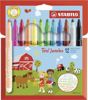 STABILO FIBRE-TIP PENS POWER 12PCS(FLOMASTER) 280/12-01 Office Stationery & Supplies Limassol Cyprus Office Supplies in Cyprus: Best Selection Online Stationery Supplies. Order Online Today For Fast Delivery. New Business Accounts Welcome