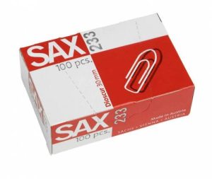 SAX PAPER CLIP 30mm (233) Office Stationery & Supplies Limassol Cyprus Office Supplies in Cyprus: Best Selection Online Stationery Supplies. Order Online Today For Fast Delivery. New Business Accounts Welcome