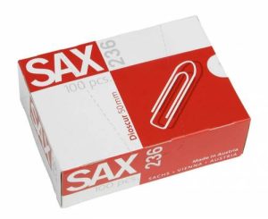 SAX PAPER CLIP 50mm (236) Office Stationery & Supplies Limassol Cyprus Office Supplies in Cyprus: Best Selection Online Stationery Supplies. Order Online Today For Fast Delivery. New Business Accounts Welcome