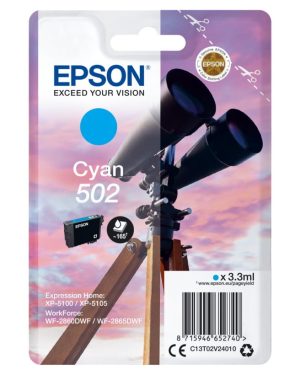 EPSON INK CARTRIDGE 502 CYAN C13T02V24010 Office Stationery & Supplies Limassol Cyprus Office Supplies in Cyprus: Best Selection Online Stationery Supplies. Order Online Today For Fast Delivery. New Business Accounts Welcome