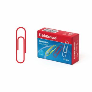 ERICHKRAUSE PAPER CLIPS VINYL COATED 33mm COLOURED (100PCS) 24872 Office Stationery & Supplies Limassol Cyprus Office Supplies in Cyprus: Best Selection Online Stationery Supplies. Order Online Today For Fast Delivery. New Business Accounts Welcome