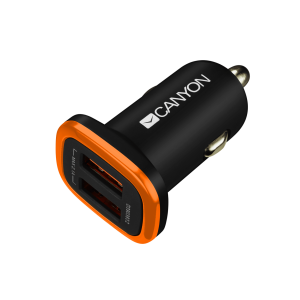 CANYON USB Universal Car Charger With Protection, 2.1A CNE-CCA02B Office Stationery & Supplies Limassol Cyprus Office Supplies in Cyprus: Best Selection Online Stationery Supplies. Order Online Today For Fast Delivery. New Business Accounts Welcome