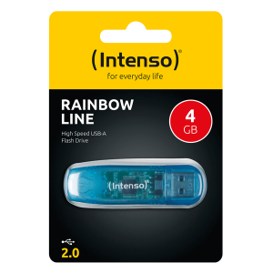 INTENSO USB FLASH 2.0 4GB RAINBOW LINE BLUE Office Stationery & Supplies Limassol Cyprus Office Supplies in Cyprus: Best Selection Online Stationery Supplies. Order Online Today For Fast Delivery. New Business Accounts Welcome