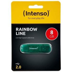 INTENSO USB FLASH 2.0 8GB RAINBOW LINE GREEN Office Stationery & Supplies Limassol Cyprus Office Supplies in Cyprus: Best Selection Online Stationery Supplies. Order Online Today For Fast Delivery. New Business Accounts Welcome