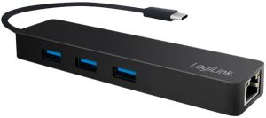 LOGILINK HUB USB-C 3.1 3-PORT WITH GIGABIT ADAPTER UA0313 Office Stationery & Supplies Limassol Cyprus Office Supplies in Cyprus: Best Selection Online Stationery Supplies. Order Online Today For Fast Delivery. New Business Accounts Welcome