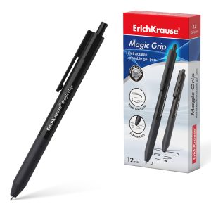 ERICHKRAUSE RETRACTABLE ERASABLE GEL INK PEN MAGIC GRIP BLACK 48200 Office Stationery & Supplies Limassol Cyprus Office Supplies in Cyprus: Best Selection Online Stationery Supplies. Order Online Today For Fast Delivery. New Business Accounts Welcome