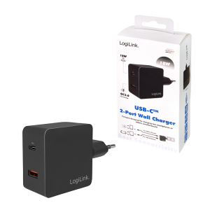 LOGILINK USB WALL CHARGER POWER ADAPTER USB-A & USB-C  PA0220 Office Stationery & Supplies Limassol Cyprus Office Supplies in Cyprus: Best Selection Online Stationery Supplies. Order Online Today For Fast Delivery. New Business Accounts Welcome