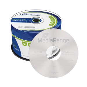 MEDIARANGE DVD-R 120′ 4.7GB 16x CAKE BOX x50 MR444 Office Stationery & Supplies Limassol Cyprus Office Supplies in Cyprus: Best Selection Online Stationery Supplies. Order Online Today For Fast Delivery. New Business Accounts Welcome
