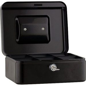 FORPUS CASH BOX 20CM 8″ BLACK F80102 Office Stationery & Supplies Limassol Cyprus Office Supplies in Cyprus: Best Selection Online Stationery Supplies. Order Online Today For Fast Delivery. New Business Accounts Welcome