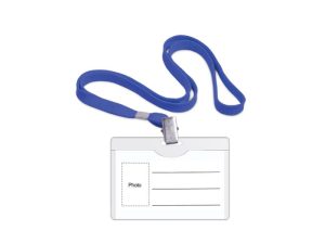 FORPUS  NAME BADGE PVC 90X54MM  W/RIBBON BLUE  F70715 Office Stationery & Supplies Limassol Cyprus Office Supplies in Cyprus: Best Selection Online Stationery Supplies. Order Online Today For Fast Delivery. New Business Accounts Welcome