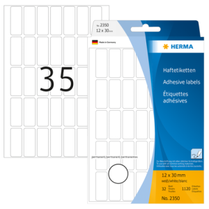 HERMA LABEL A5 12X30mm HER-2350 Office Stationery & Supplies Limassol Cyprus Office Supplies in Cyprus: Best Selection Online Stationery Supplies. Order Online Today For Fast Delivery. New Business Accounts Welcome