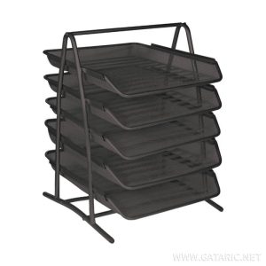 TTO METAL 5-TIER LETTER TRAY BLACK 408285 Office Stationery & Supplies Limassol Cyprus Office Supplies in Cyprus: Best Selection Online Stationery Supplies. Order Online Today For Fast Delivery. New Business Accounts Welcome