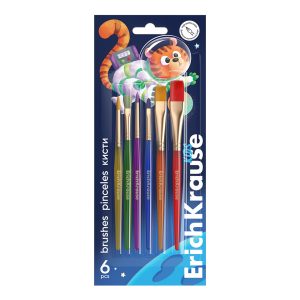 ERICHKRAUSE SYNTHETIC BRUSHES FOR WATERCOLOR AND GOUACHE POINTS (4PCS) 61812 Office Stationery & Supplies Limassol Cyprus Office Supplies in Cyprus: Best Selection Online Stationery Supplies. Order Online Today For Fast Delivery. New Business Accounts Welcome