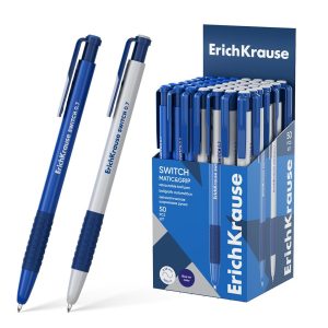 ERICHKRAUSE RETRACTABLE BALLPOINT PEN SWITCH MATIC&GRIP 0.7 BLUE 61273 Office Stationery & Supplies Limassol Cyprus Office Supplies in Cyprus: Best Selection Online Stationery Supplies. Order Online Today For Fast Delivery. New Business Accounts Welcome