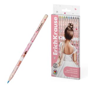 ERICHKRAUSE COLOR PENCILS POINTES BALLERINA (12 COLORS) 61808 Office Stationery & Supplies Limassol Cyprus Office Supplies in Cyprus: Best Selection Online Stationery Supplies. Order Online Today For Fast Delivery. New Business Accounts Welcome